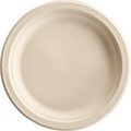 Huh 8.75 in. White Paper Pro Round Plates, 125PK 25775